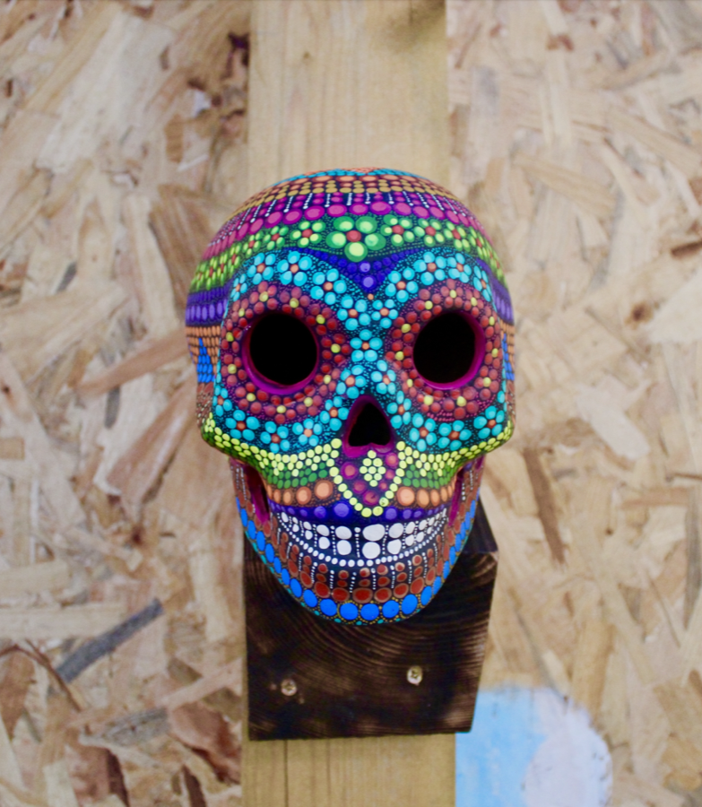 Sayulita skull art