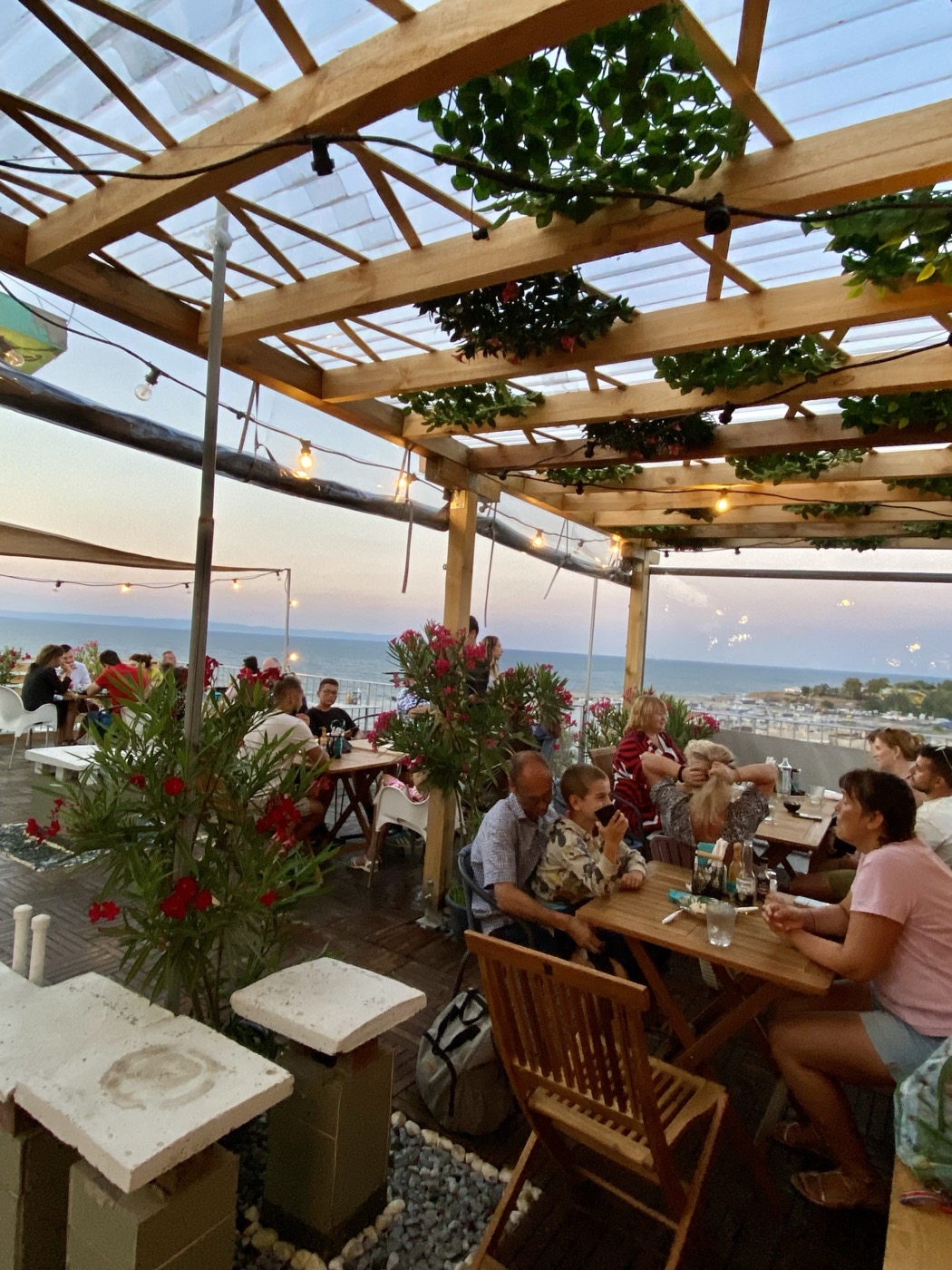 Sayulita terrace sunset